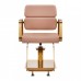 Hairdressing Chair GABBIANO PORTO GOLD biege